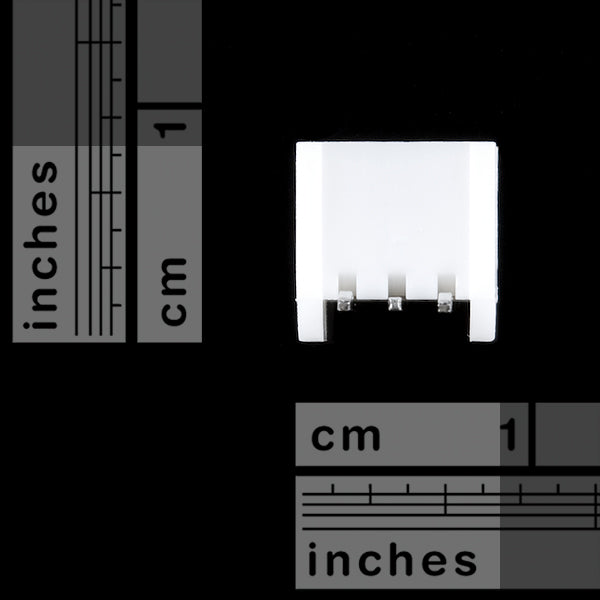 3-Pin JST Right Angle Connector Through Hole - (AD25531)