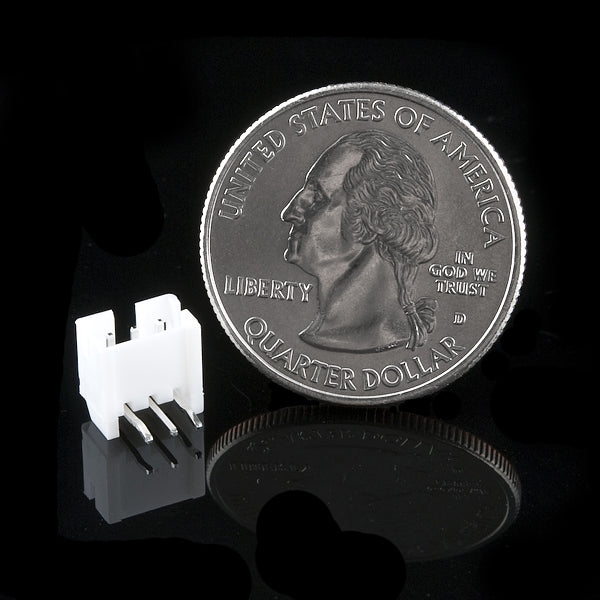 3-Pin JST Right Angle Connector Through Hole - (AD25531)