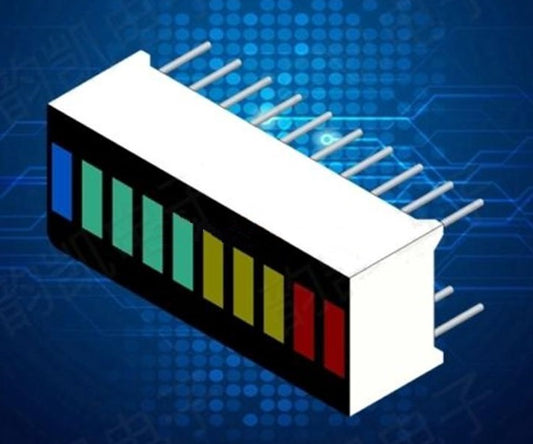 RGB - 10 Segment LED Bar Graph - (AD26186)