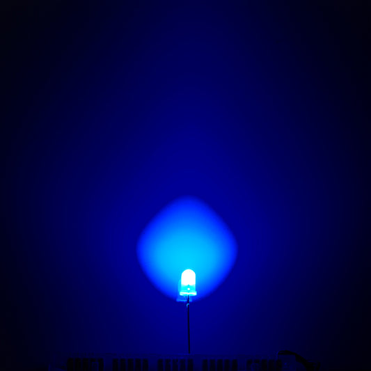 Blue LED 5mm Diffused - (AD7784)