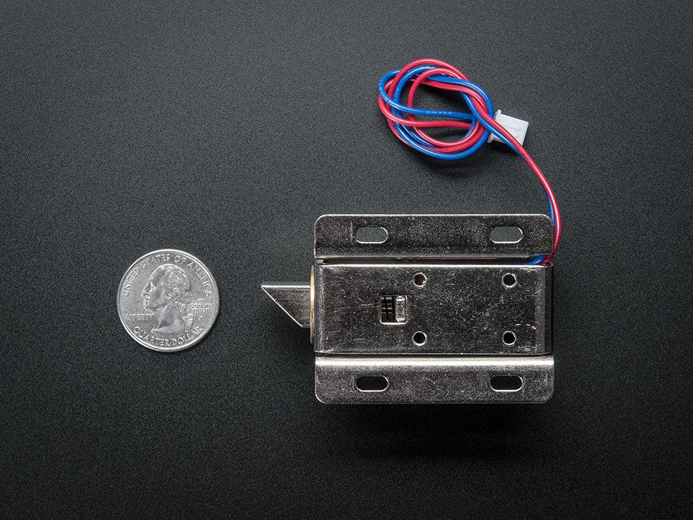 Lock-style Solenoid - 12VDC - (AD27354)