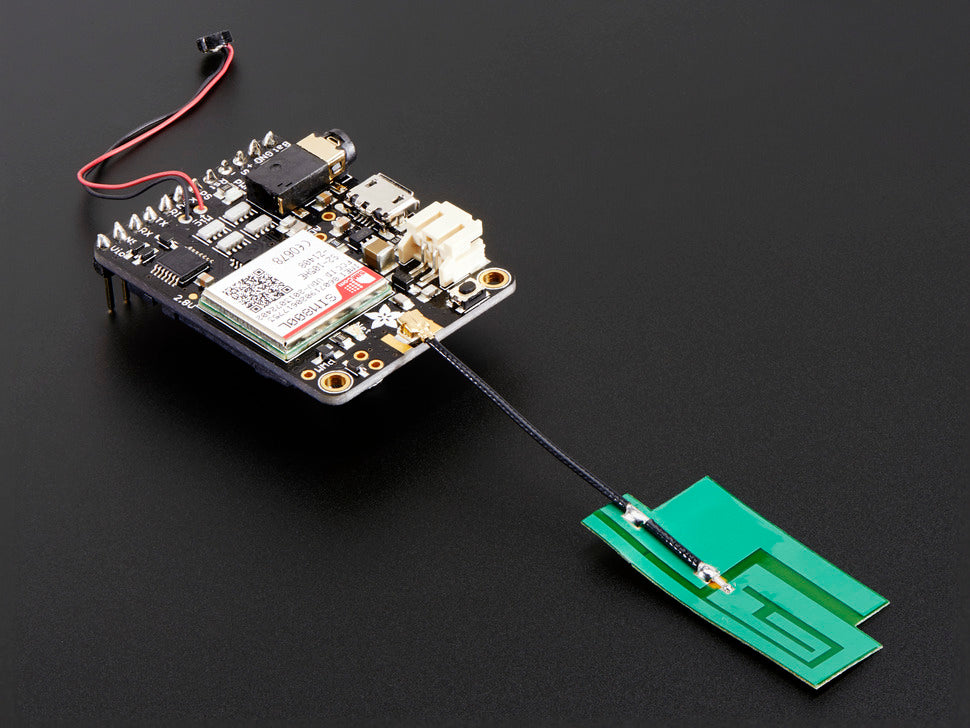 Slim Sticker-type GSM/Cellular Quad-Band Antenna - 3dBi uFL - (AD15788)