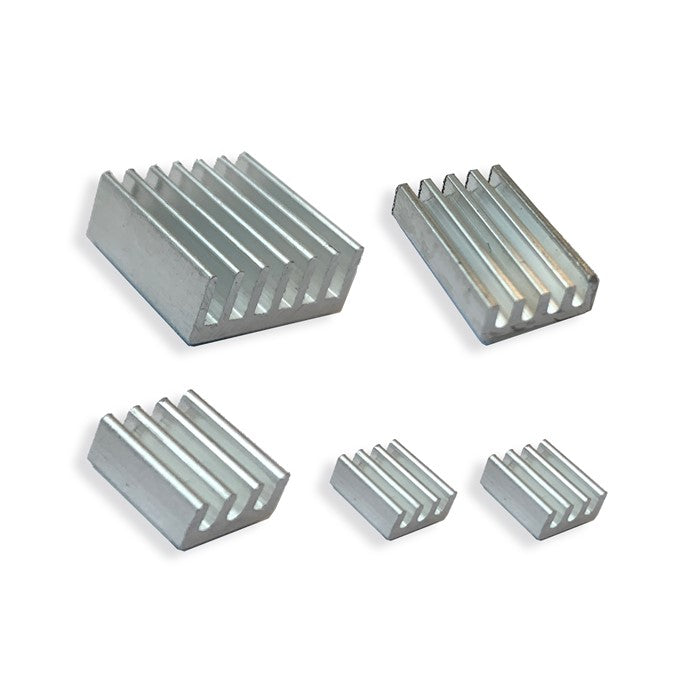 Heat Sinks for Raspberry Pi 5 (Set of 5) - (AD26127)