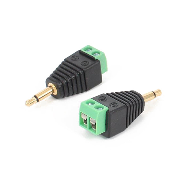 2-Pin Green Audio Adapter 3.5mm Male - (AD50882)