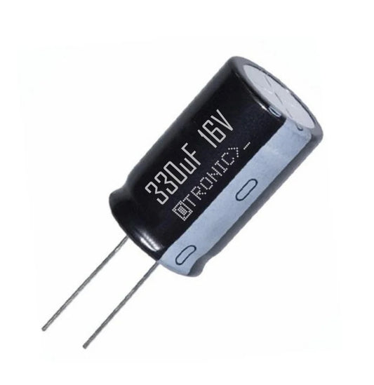 330uF @ 16V Capacitor Electrolitico - (AD9777)