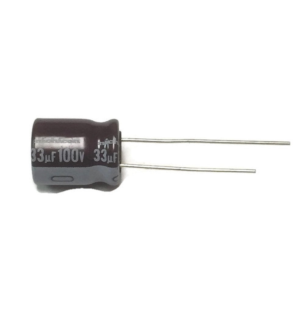 33uF @ 100V Capacitor Electrolitico - (AD16634)