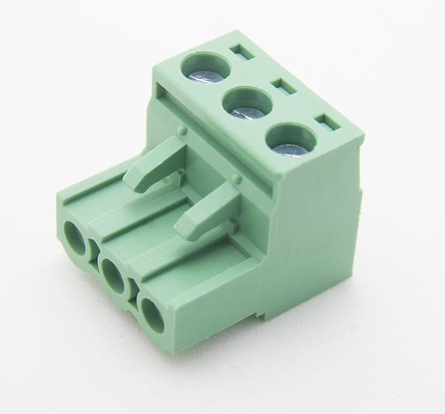3 Pin Female Plug-in Type Vertical Terminal Block 5mm - (AD27719)
