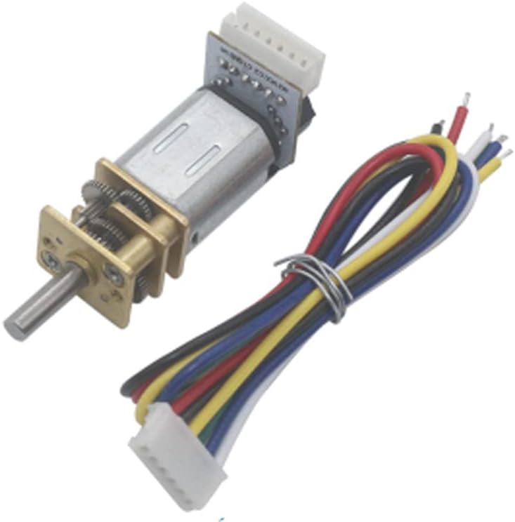 N20 Mini DC Encoder Gear Motor 6V 300RPM - (AD51845)