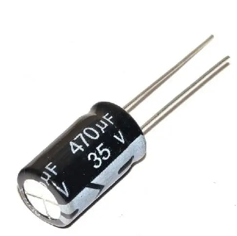 470uF @ 35V Electrolytic Capacitor - (AD16599)