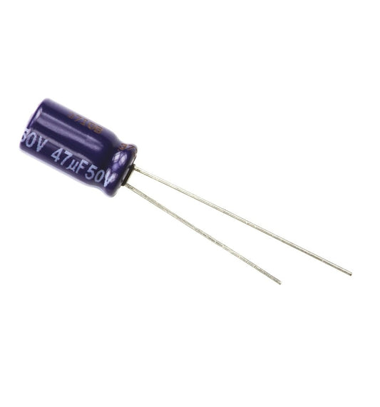 47uF @ 50V Electrolytic Capacitor - (AD6700)