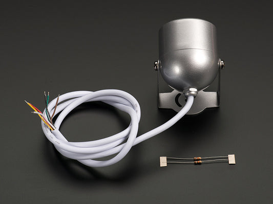 Weatherproof TTL Serial JPEG Camera with NTSC Video and IR LEDs - (AD28825)