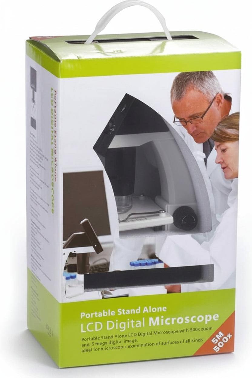 UM038 Multifunctional Desktop Digital Microscope With LCD - (AD30559)