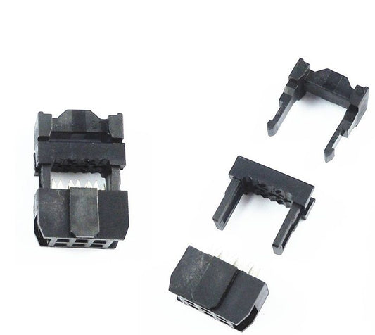 2x3 Female Ribbon Crimp Connector - 6 Pin - (AD1485)