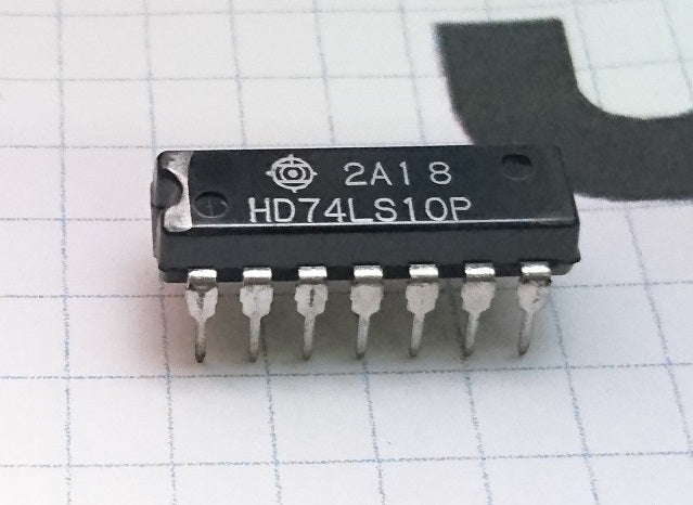 74LS10 Compuerta NAND 3 Entradas - (AD8508)