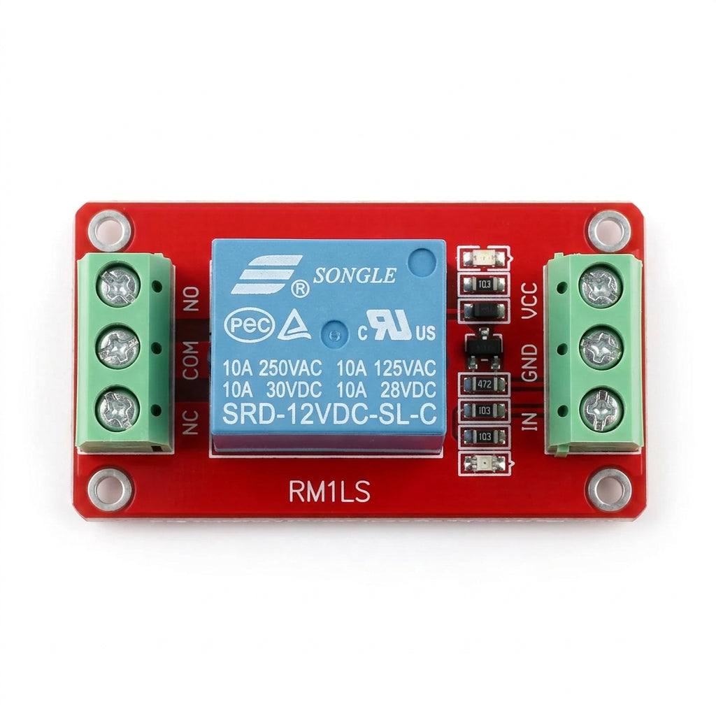 1-Channel 12V Relay Module (Low Level Trigger) - (AD84202)