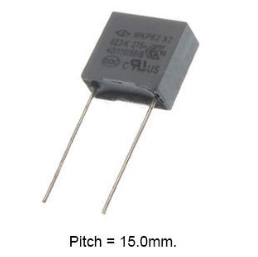 0.47uF @ 275V Metallized Polypropylene Film Capacitor (474K) - (AD29103)