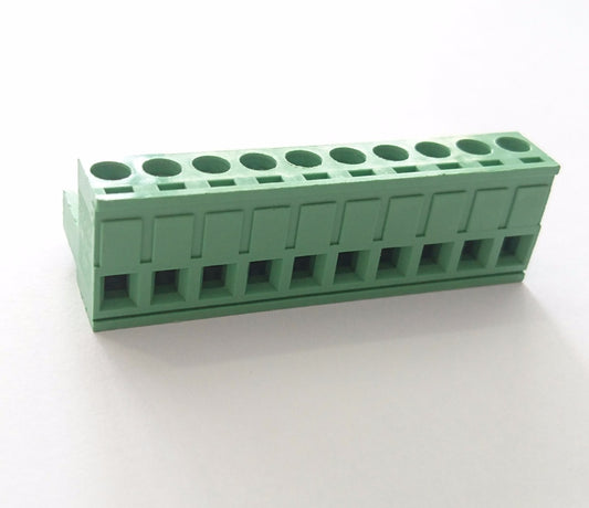 10 Pin Female Plug-in Type Vertical Terminal Block 5mm - (AD27824)