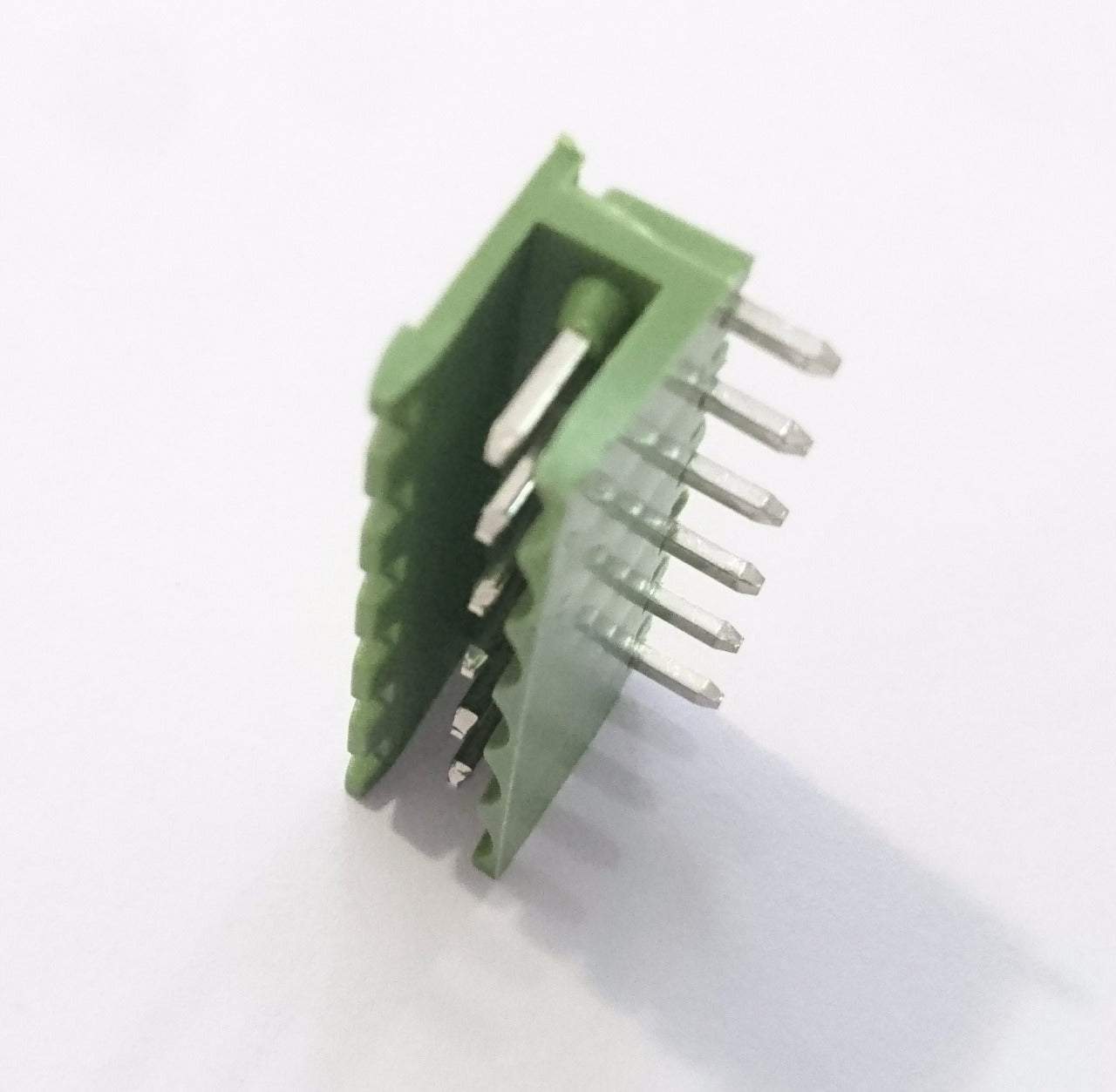 6 Pin Male Plug-in Type Vertical Terminal Block 5mm - (AD27799)