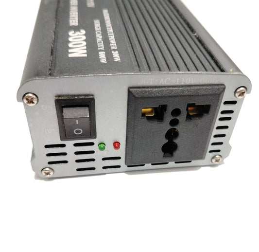 Power Inverter 300 Watts (Inversor 12VDC - 110VAC) - (AD12494)