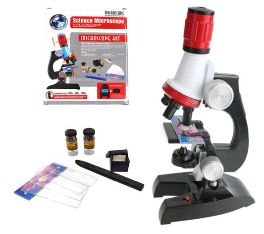 School Science Educational Biological Microscope 1200X for Kids - (AD24909)