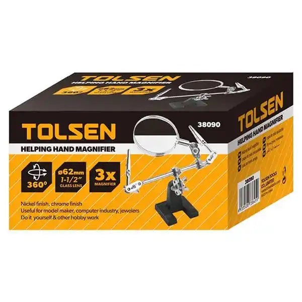 Tolsen Helping Hand Magnifier - (AD2820)