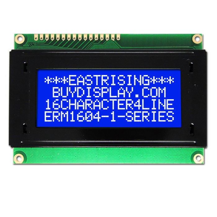 LCD1604 16x4 Character LCD Display Module Blue Blacklight - (AD28786)