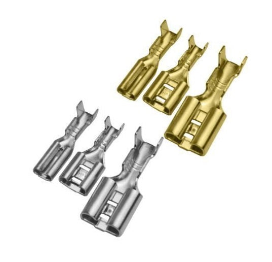 2.8mm Female Crimp Terminal Silver - (AD28894)
