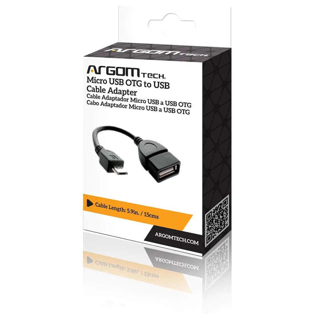 ARG-CB-0051 Argom Cable Adapter Micro USB to OTG USB - (AD28921)