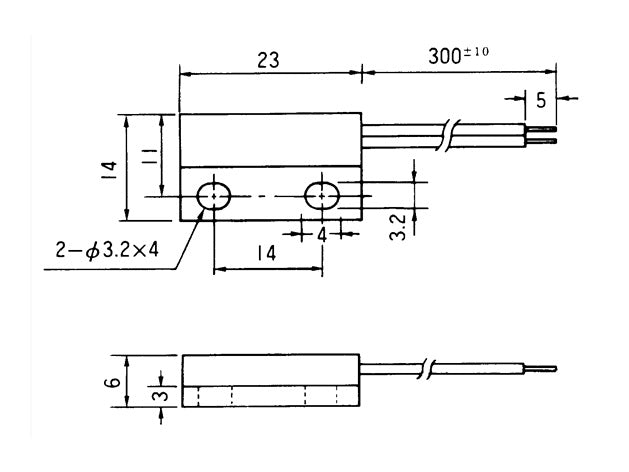 PS-3150 Nippon Aleph N.O. Proximity Magnetic Reed Switch - (AD30670)