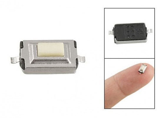 3x6x2.5mm (SMD) Tactile Push Button 2-Pin N.O. - (AD31289)