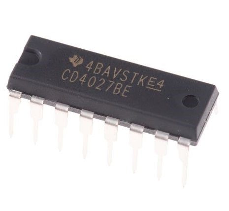 CD4027BE CMOS Dual J-K Master-Slave Flip-Flop - (AD32124)