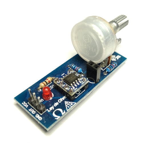 uJPM NE555 Adjustable Frequency Pulse Generator Breakout Board - (AD32670)