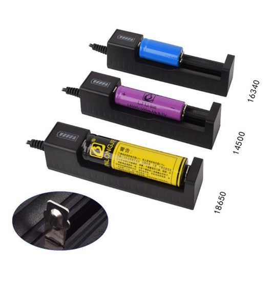 3.7V Universal Rechargeable Battery USB Charger For 18650 - (AD33416)