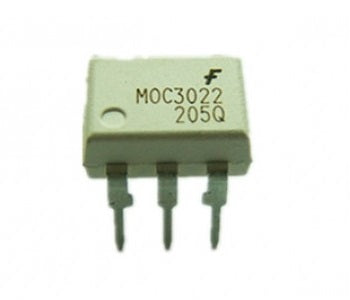 MOC3022 Optocoupler Non-Zero Crossing TRIAC 400VAC @ 1A - (AD33605)