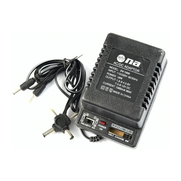 DV-1000 Power Adapter 1.5-12VDC @ 1000mA - (AD34535)