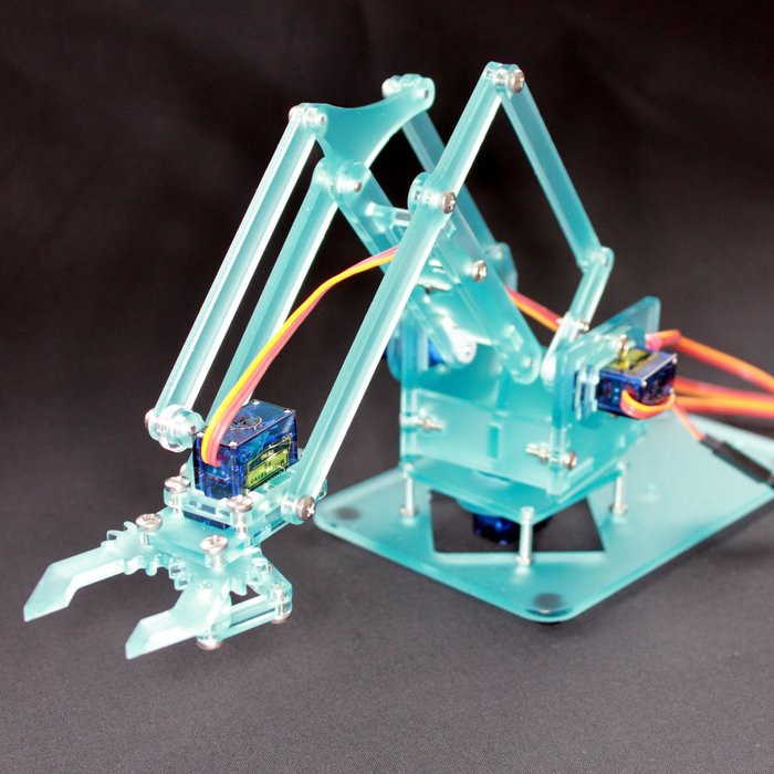 MDF MeArm V0.3 - Pocket Sized Robot Arm - (AD34736)