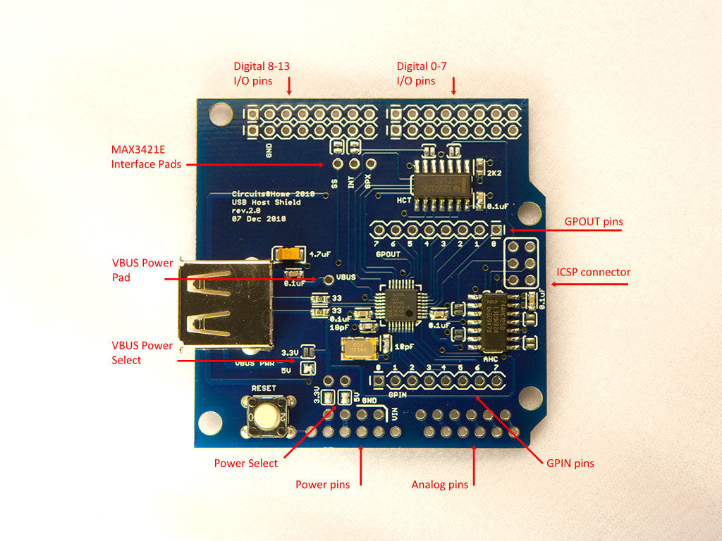 USB Host Shield - (AD36507)