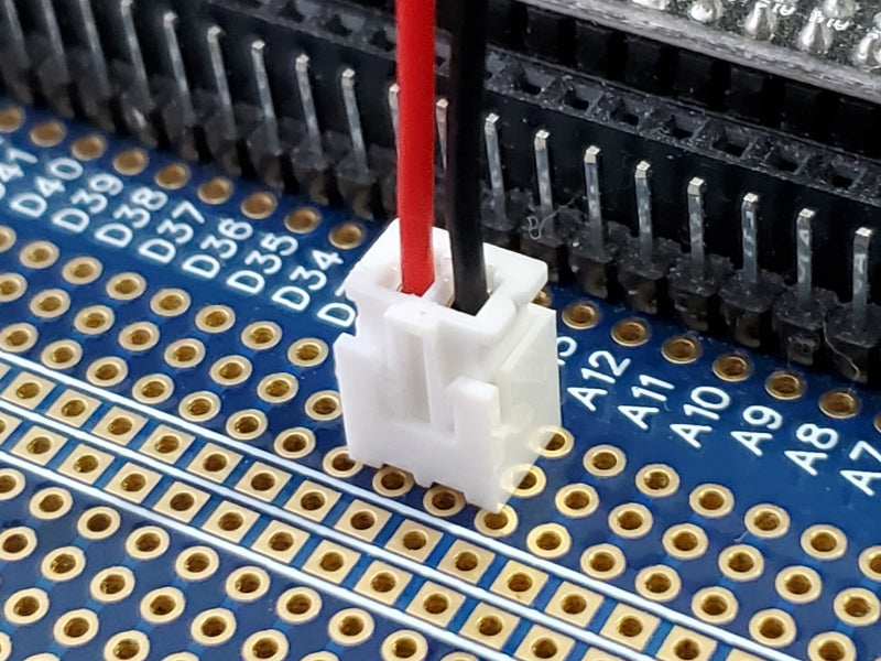 2-Pin 2.54mm Jumper Wire - JST Black Red - (AD3658)