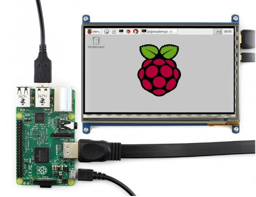 7'' LCD HDMI Screen Display 800*480 - (AD37007)