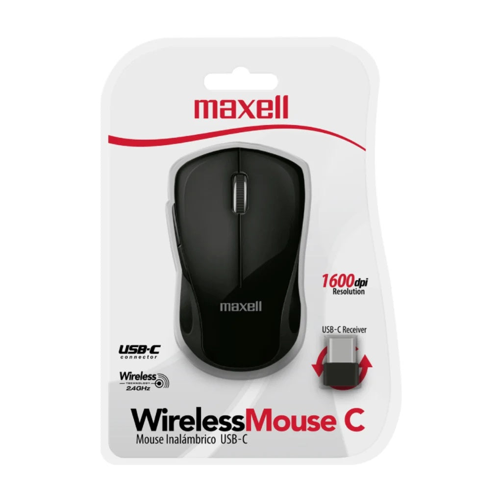 MOWL-CN Maxell USB-C Nano Wireless Mouse - (AD37220)