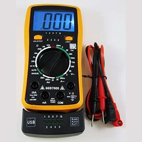 ST-4300CT Digital Multimeter & Cable Tester - (AD41407)