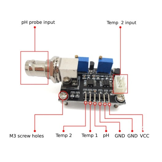 EC-201-C PH Sensor Module - (AD43416)