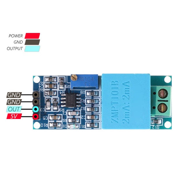 ZMPT101B AC Voltage Sensor 2mA - (AD44282)