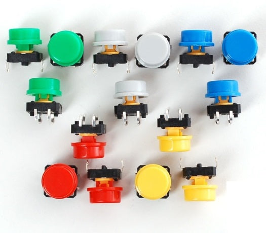 White Tactile Switch Cap - (AD47383)