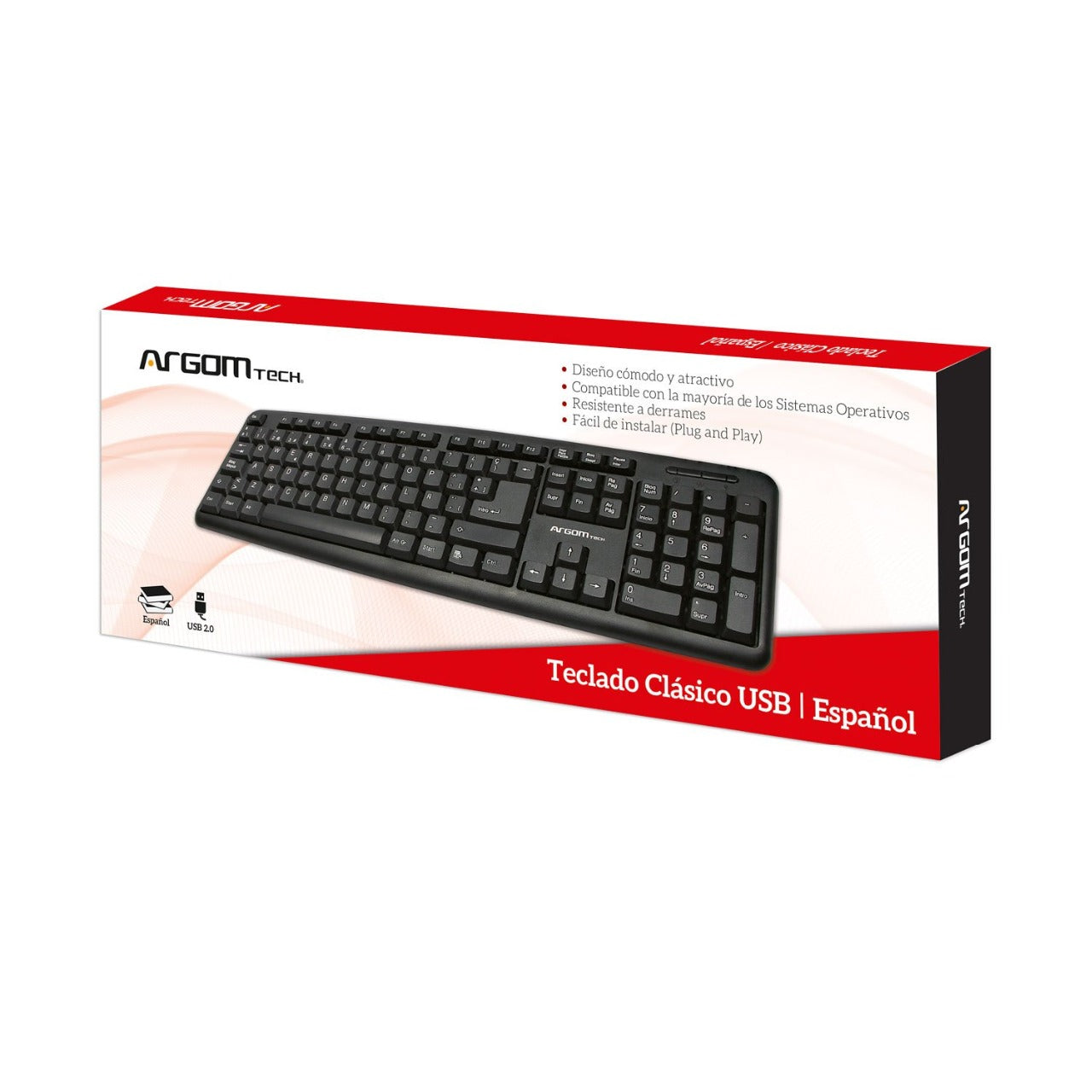 ARG-KB-7414 Argom Classic Keyboard - (AD48897)