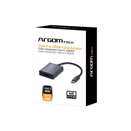 ARG-CB-0060 Argom Type-C Male To HDMI Female Adapter - (AD49071)