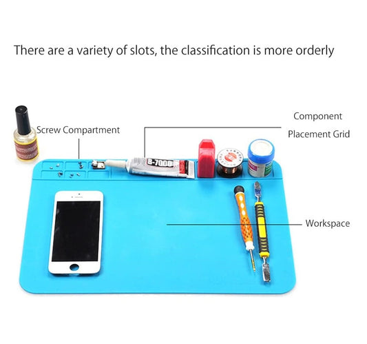 Heat Resistant Silicone Mat (305x405mm) - (AD49481)