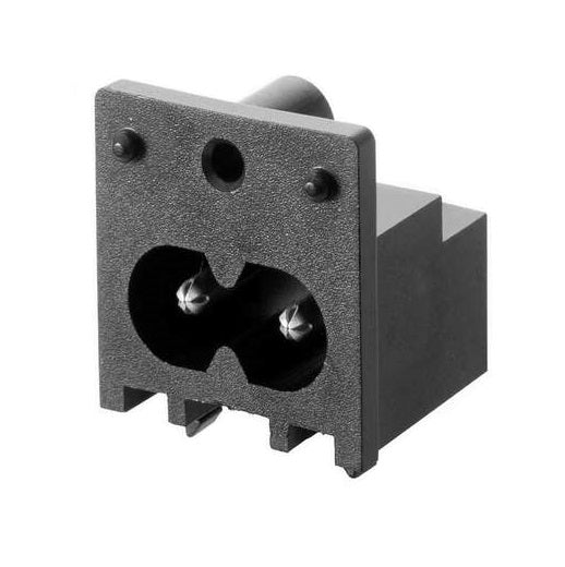 HJC-034-P AC Power Inlet Socket 2 Pin - (AD49993)