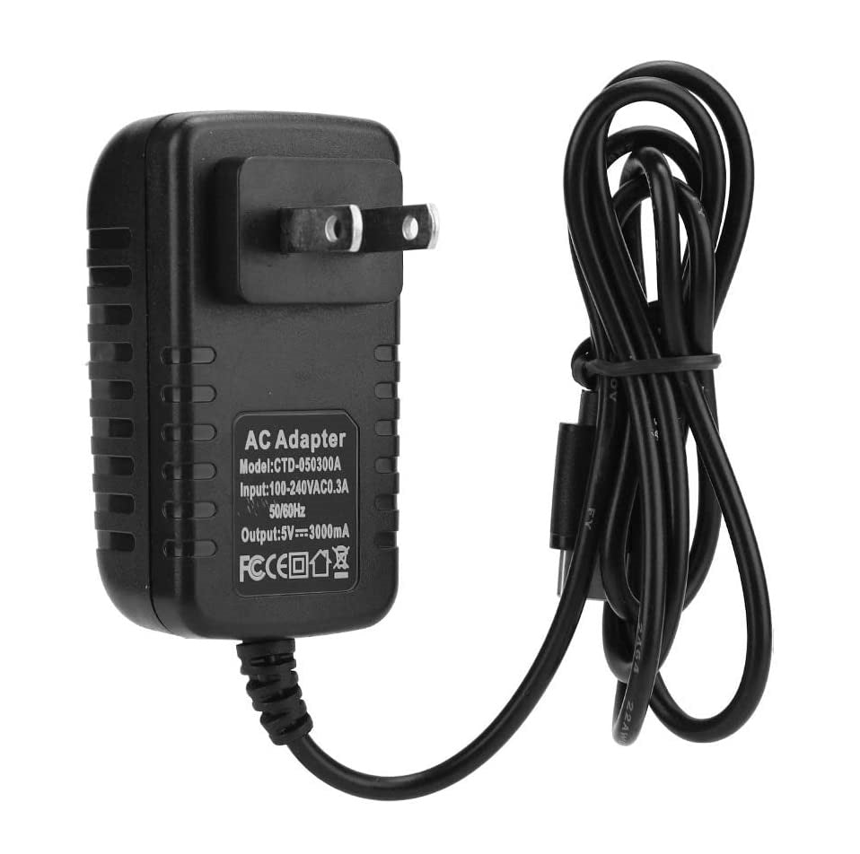 5VDC @ 3A Wall Adapter Power Supply (Type-C) - (AD50117)