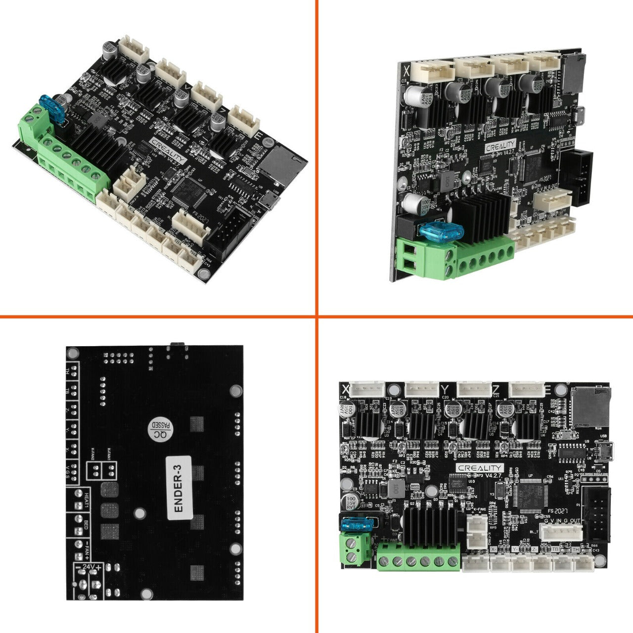 Creality Ender 3 Pro Silent Motherboard V4.2.7 - (AD50613)